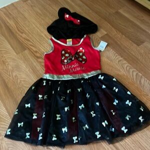 NWT Girl’s Disney Minnie Mouse Dress size 7/8